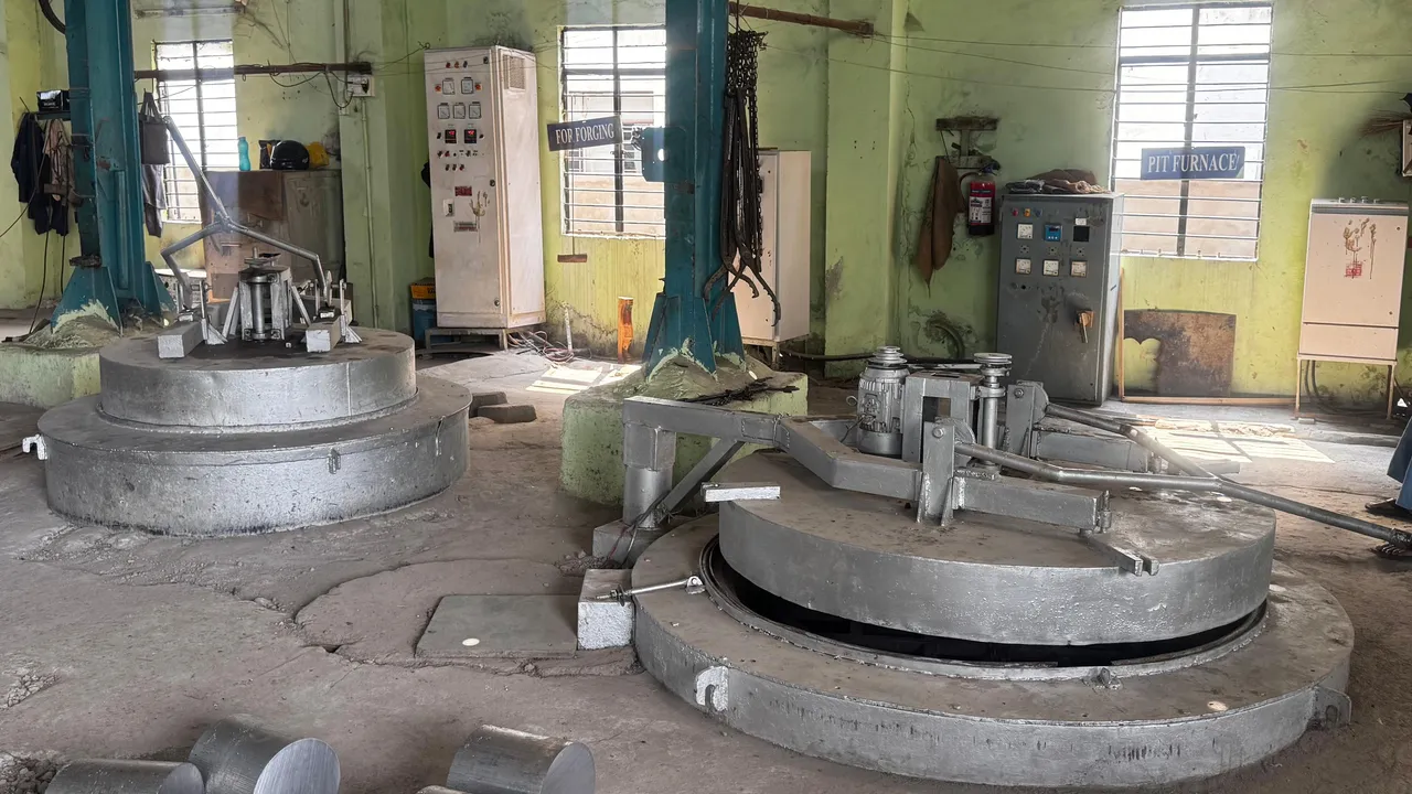 Pit Furnace at RAFTEC's forging plant