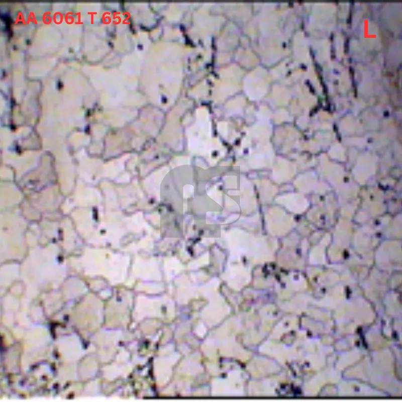 AA 6061 T652 microstructure report 01