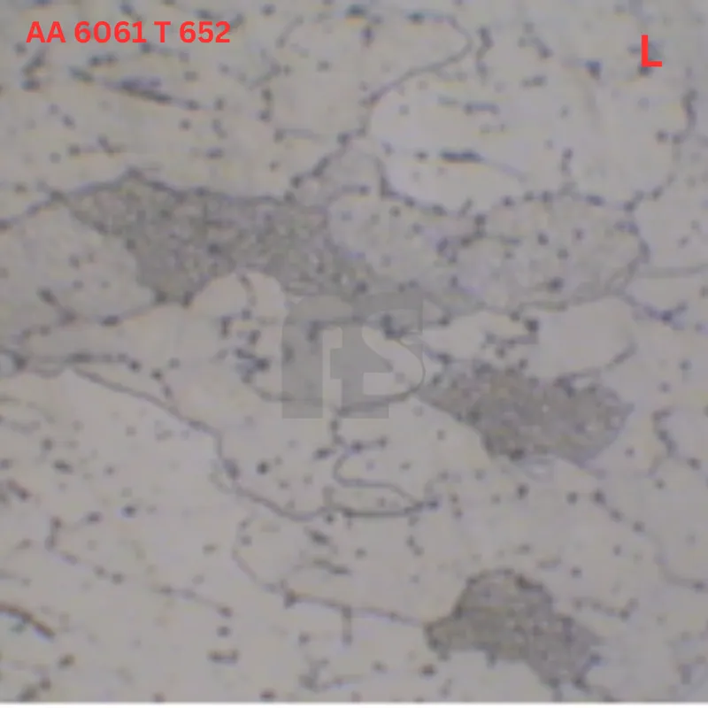 AA 6061 T652 microstructure report 03