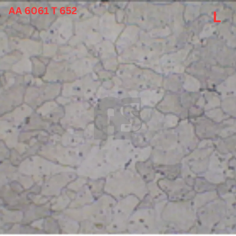 AA 6061 T652 microstructure report 05