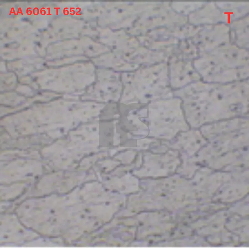 AA 6061 T652 microstructure report 06