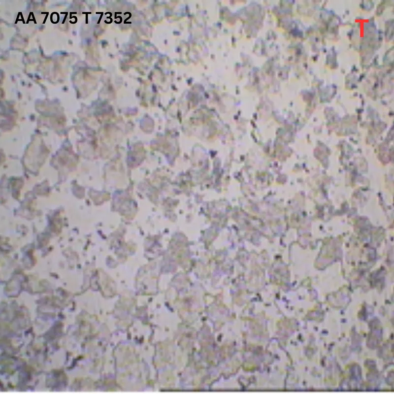 AA 7075 T7352 microstructure report 04